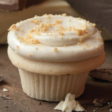 Caramelized White Chocolate cupcake. Picture by Cupcake Royale.