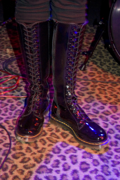 My tall, shiny boots